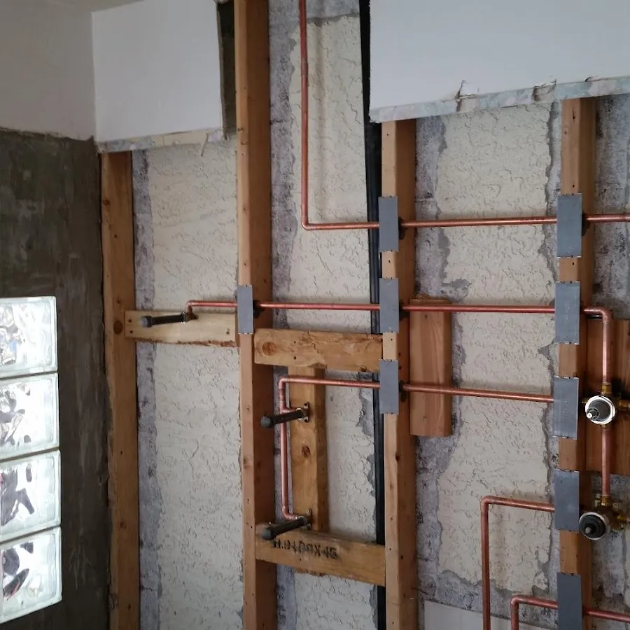Copper pipe installation for Repiping in Pineville